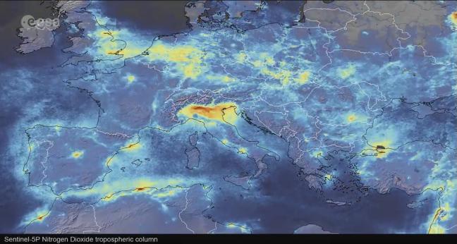 Reducción de contaminación por coronavirus